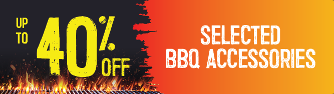 Up To 40% Off Selected BBQ Accessories | Shop Now